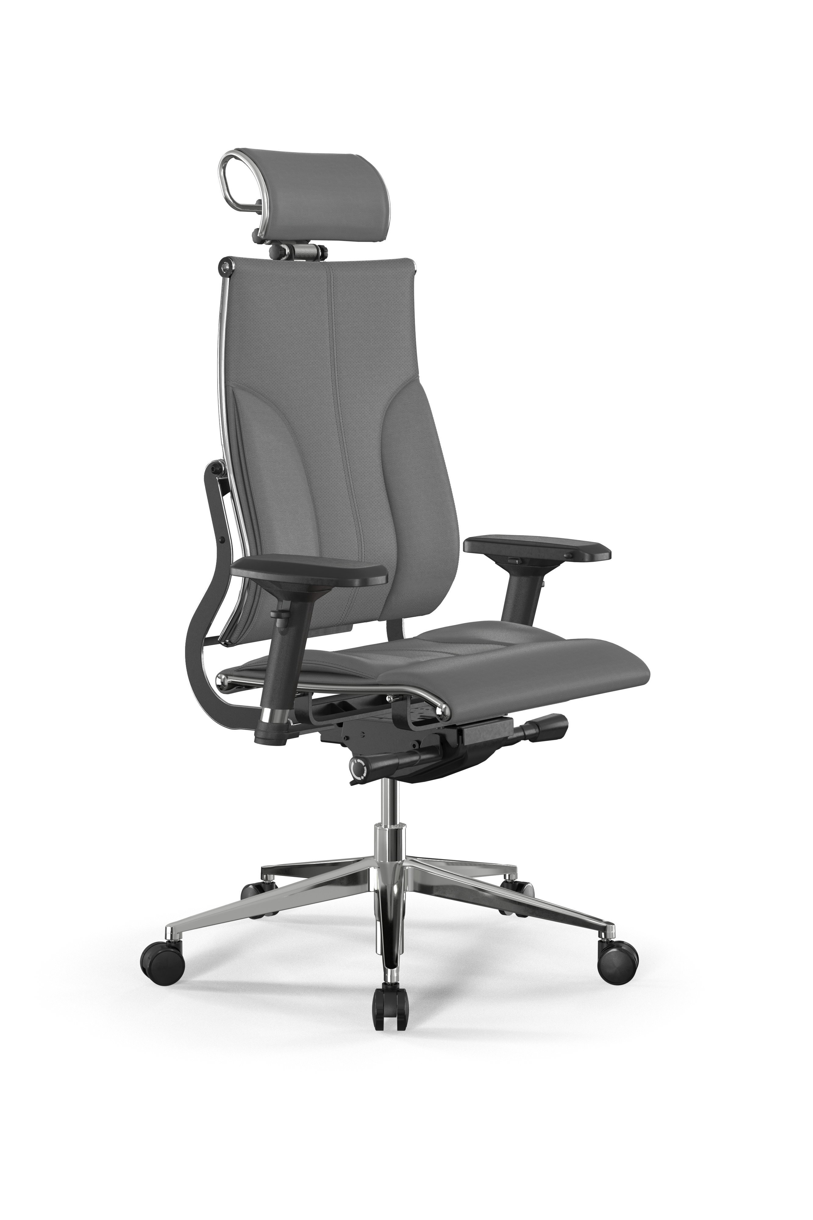 Кресло Метта Y 2D Move B2-10D/0102212 (экокожа Infinity Easy Clean серая)