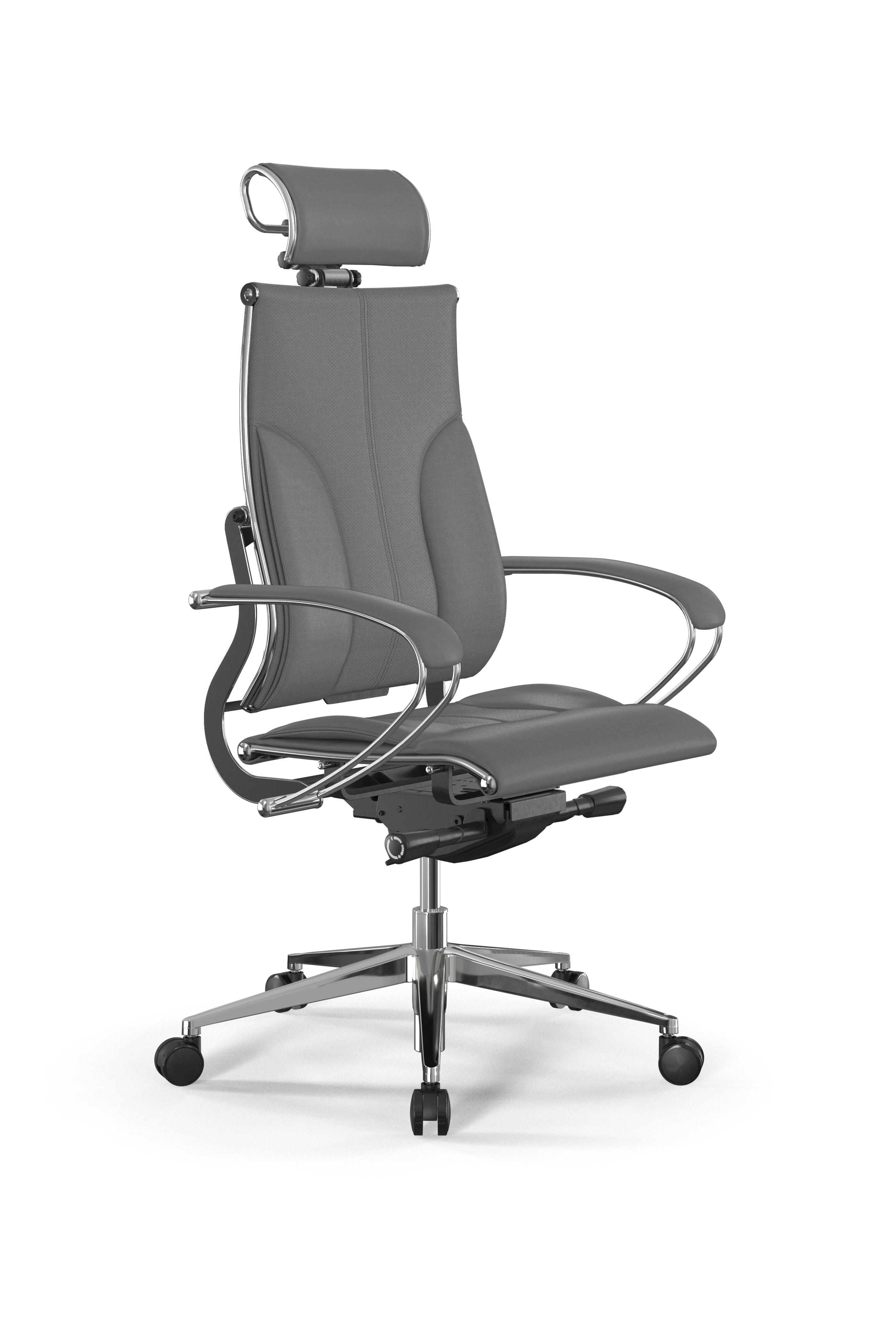 Кресло Метта Y 2D Move B2-10K/0102115 (экокожа Infinity Easy Clean серая)