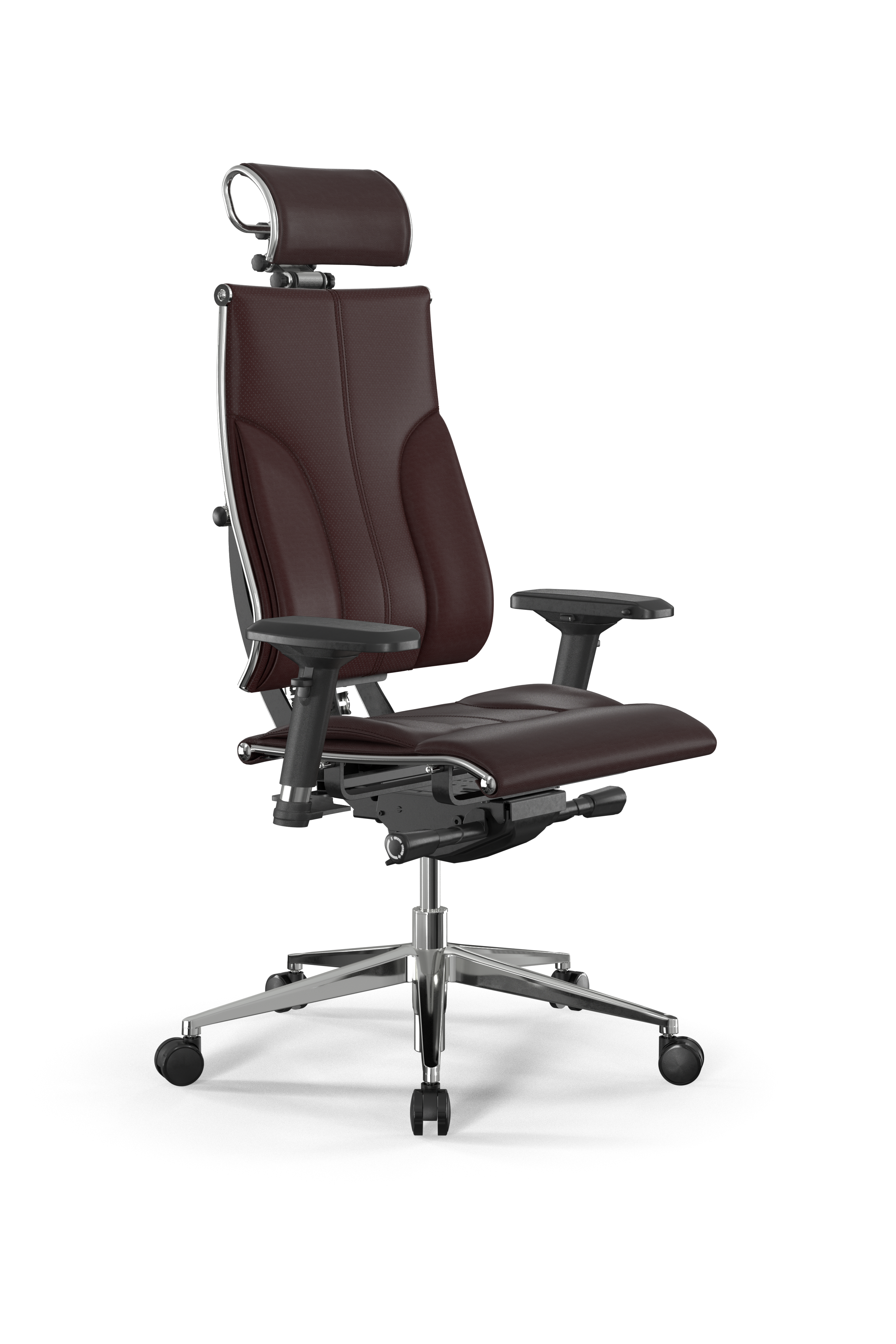 Кресло Метта Y 4D Free B2-10D/0092212 (экокожа Infinity Easy Clean темно-коричневая)