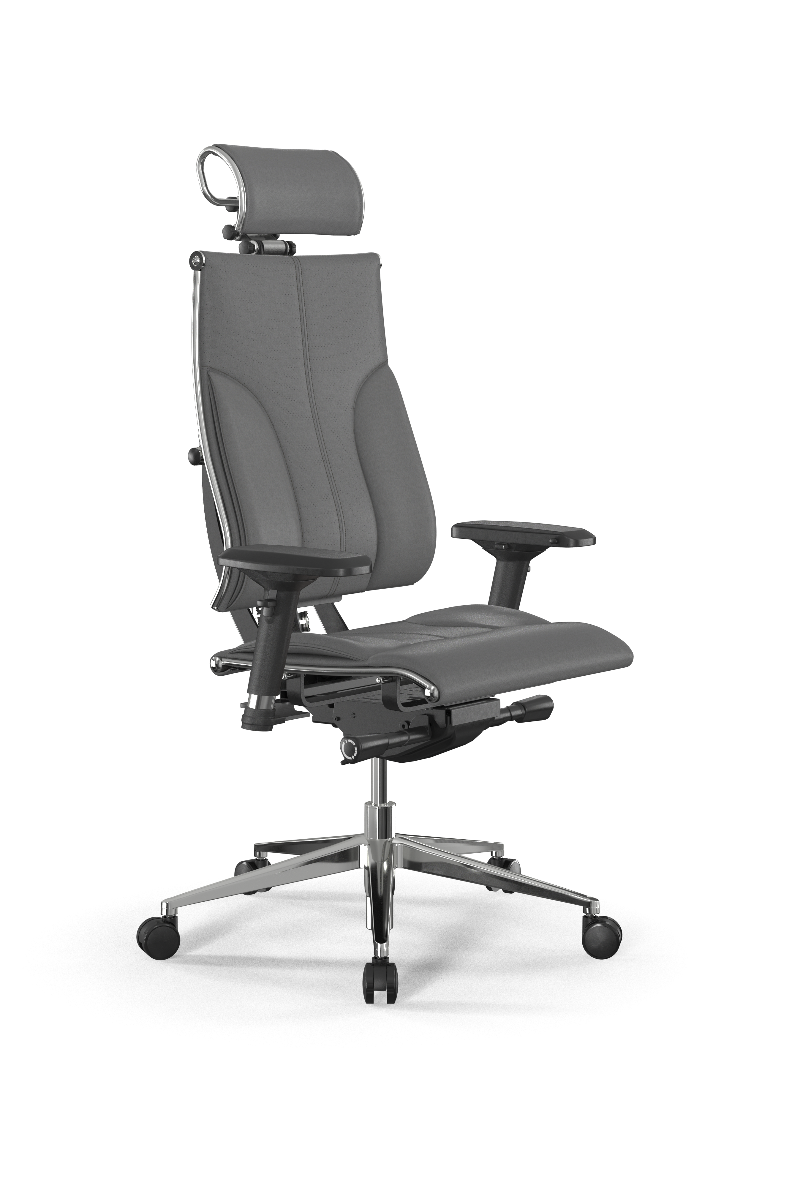 Кресло Метта Y 4D Free B2-10D/0102212 (экокожа Infinity Easy Clean серая)