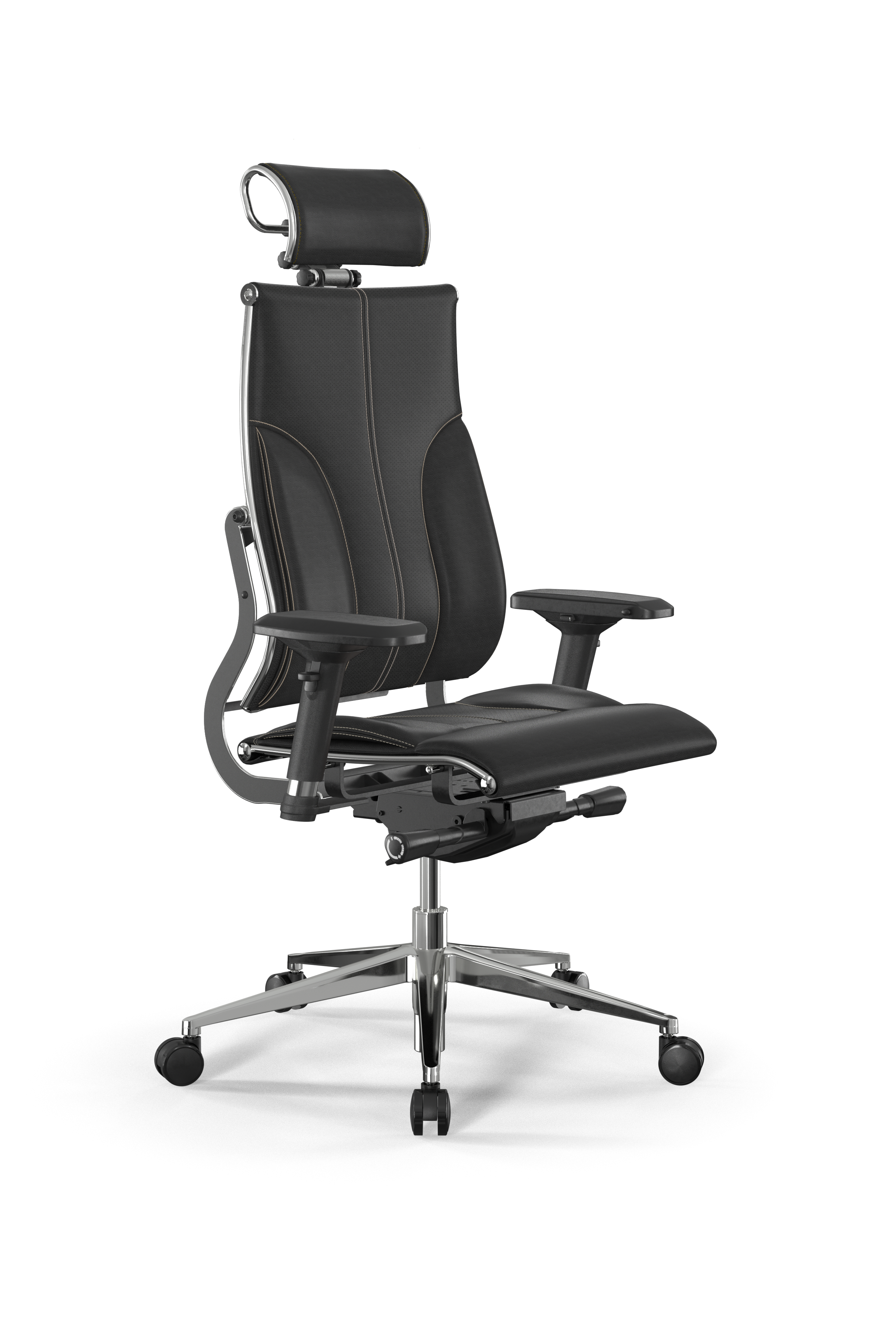 Кресло Метта Y 2D Move B2-10D/0002212 (экокожа Infinity Easy Clean черная)