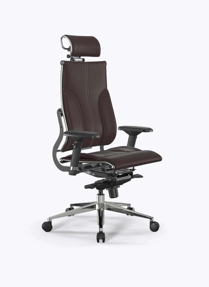Кресло Метта Y 2D Move B2-10D/1092212 (экокожа Infinity Easy Clean темно-коричневая)