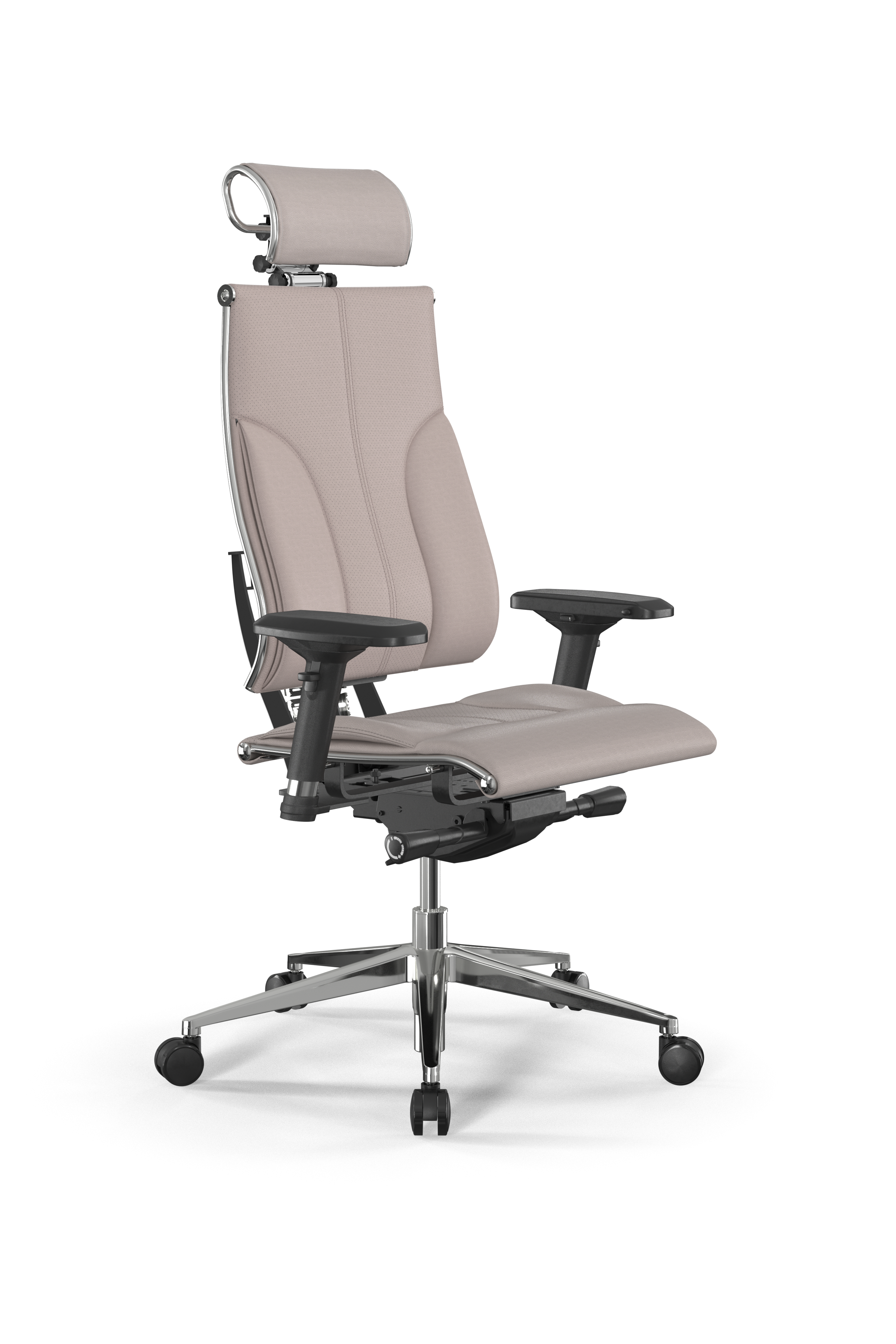 Кресло Метта Y 3D Elastic B2-10D/0052212 (экокожа Infinity Easy Clean бежевая)