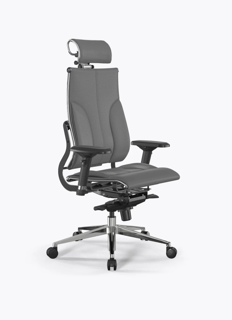 Кресло Метта Y 2D Move B2-10D/1102212 (экокожа Infinity Easy Clean серая)
